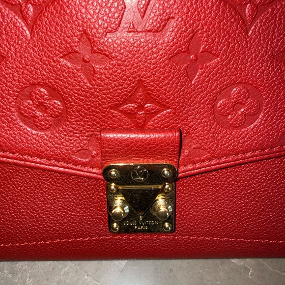 Louis Vuitton Saint Germain or St. Germain PM Red Crossbody Bag - Picture 12 of 12